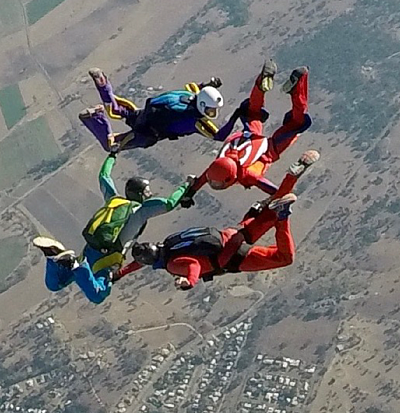 Skydiving